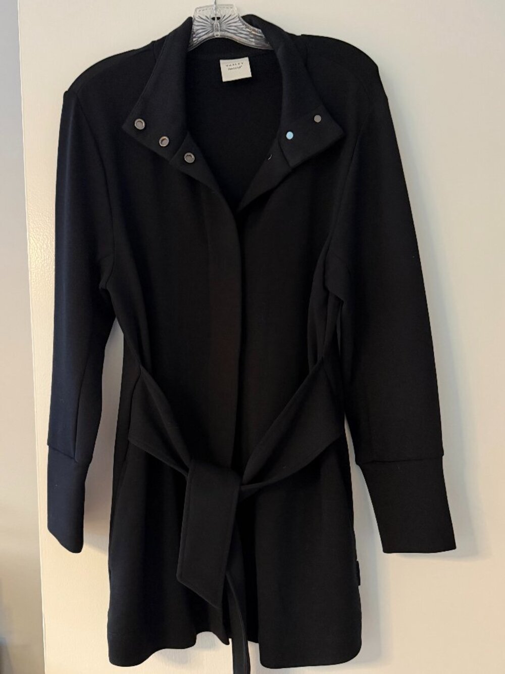 Varley DoubleSoft Belted Jacket Black Size M